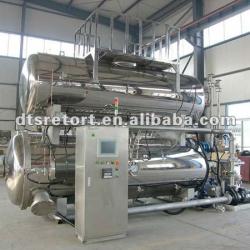 Spraying Automated Retort pouch machine