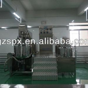 SPX vacuum emulsifying homogenizing toothpaste making machine