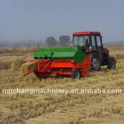 Square type wheat straw baler