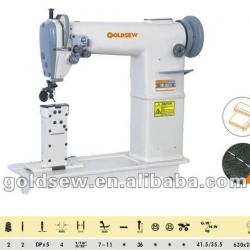 SR-820 Round Head Post Bed Double Needle Lockstitch Sewing Machine