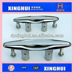 SS316 stainless steel marine cleat- flush cleat