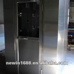 stainless steel air shower with three side blowing