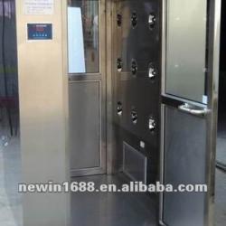 stainless steel air shower with two side blowing