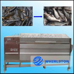 stainless steel automatic fish scale machine 4000kg/h