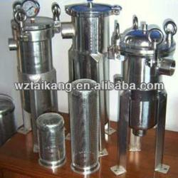 stainless steel bag filter housing