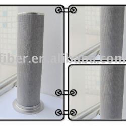 Stainless steel cylinder cartridge filters