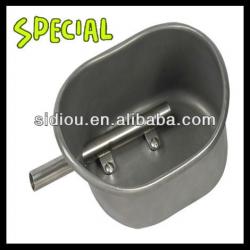 Stainless steel drinker bowl for pig, drinking bowl