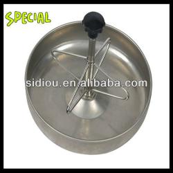 Stainless steel feeding pan