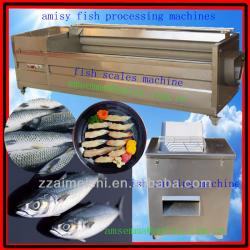 Stainless steel fish processing machine