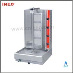 Stainless Steel Gas Kebab Machine With Rotary Bar