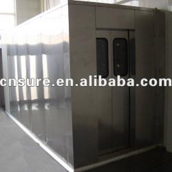 stainless steel material air shower