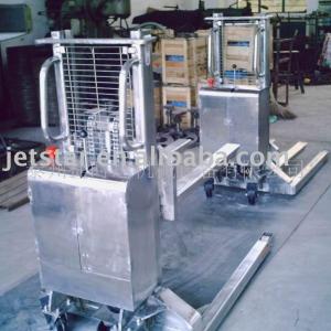 Stainless Steel Pallet Stacker