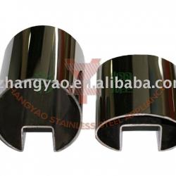 stainless steel slot /groove tube