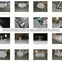 stainless steel storage tank with thermal insulation layer used for fresh milk transportation