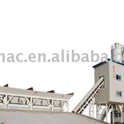 Stationary concrete mixing equipment