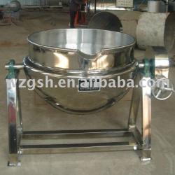 steam heating jacketed sauce/milk/beverage thickener