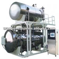 steam spray sterilizer retort for glass bottle