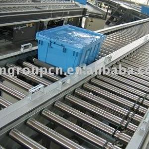 steel conveyor roller with groove