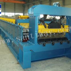 Steel floor decking sheet forming machine