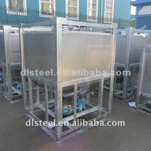 steel galvanized ibc container tank with release valve