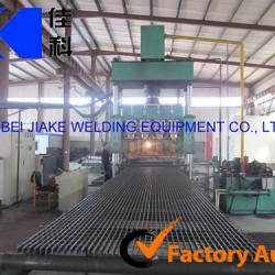 Steel grating machine