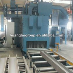 steel plate H beam shot blasting machine