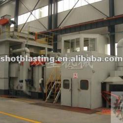 steel plate shot blasting machine