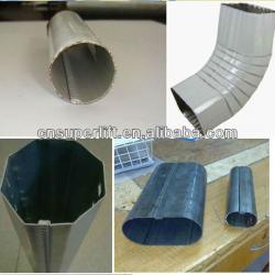 Steel Rain Pipe Making Machine / Round Steel Pipe Machine