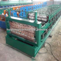 steel sheet double deck forming machine