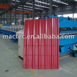 Step Tile Roll Forming Machine