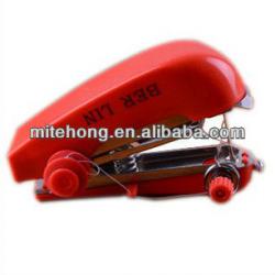 stock Manual mini small portable sewing machine home used 2013 new items hot sale in europen promotion goods