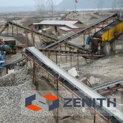 stone crusher conveyor belt, conveyor line