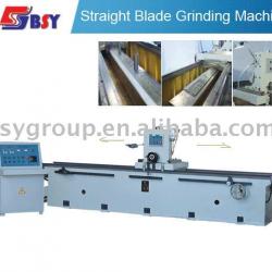 Straight blade grinder sharpener