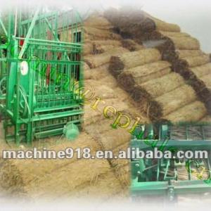 Straw mat knitting machine