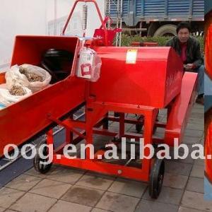 Straw Rubbing and Cutting Machine