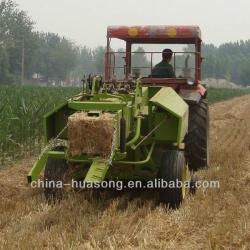 Straw square bundling machine