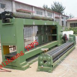 stright and reverse hexagonal wire mesh machine