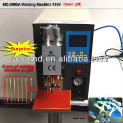 Super quality MD-2005A micro welding machine, battery spot welder, 0.03-0.25mm welding thickness