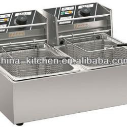 Super Star Product Electric Fryer 2-Tank 2-Basket