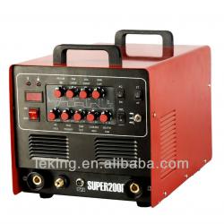 SUPER200P Inverter AC DC TIG MMA PLASMA CUT Welding Machine