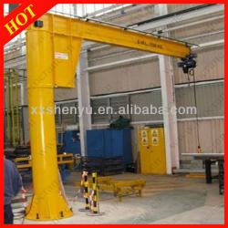 Supplied with Electric Chain Hoist Swing Jib Cranes