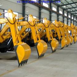 Supply China Popular High Quality Hot sales Hydraulic mini wheel excavator with ISO9001