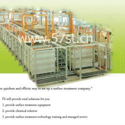 Surface electroplating/equipment/line/kit