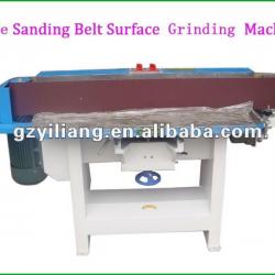 surface grinding stainless steel machine with sanding belt.