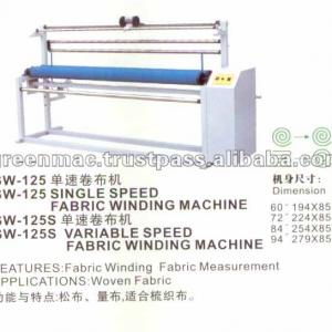 SW-125 Fabric Winding Machine