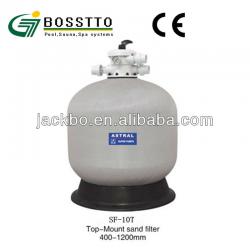 swimming pool equipment-water well fiberglass Top-Mount sand filter