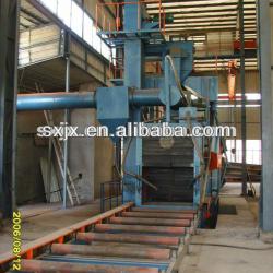 SXH1018-8 H Beam Steel Structure Shot Blasting Machine