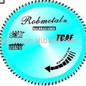 T.C.T. cutting blade for sawing laminated panels (TCAF)