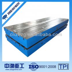 T/V/U-Slot Cast Iron Surface Plate for Machine Tools