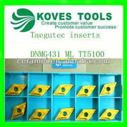 Taegutec inserts milling/turning inserts ISO tungsten carbide inserts